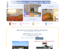Tablet Screenshot of chambres-de-kerhaus.fr